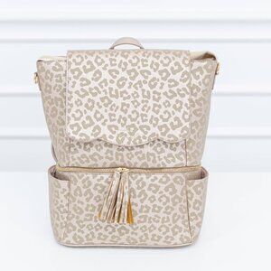 Leopard Print Hollis Diaper Bag